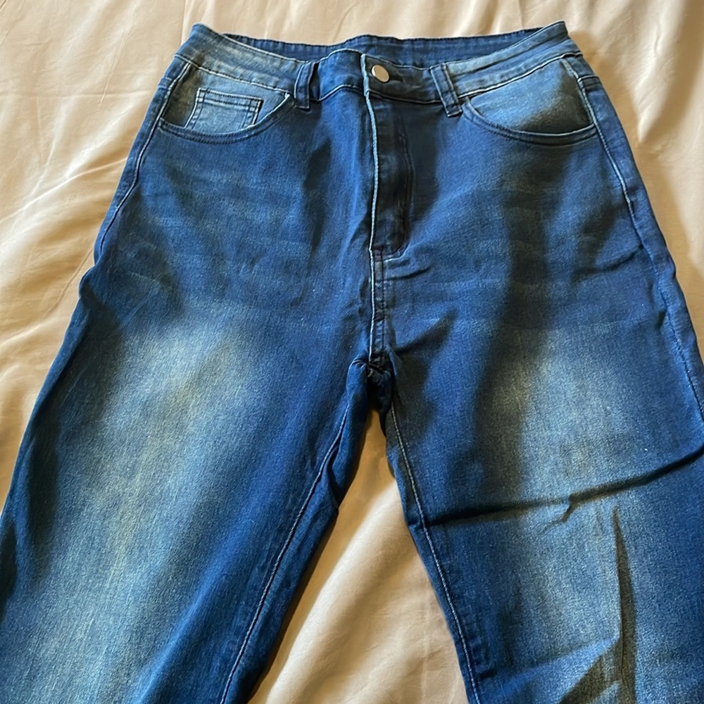 WOMENS FADED FLARED PANTS - Picture 4 of 7